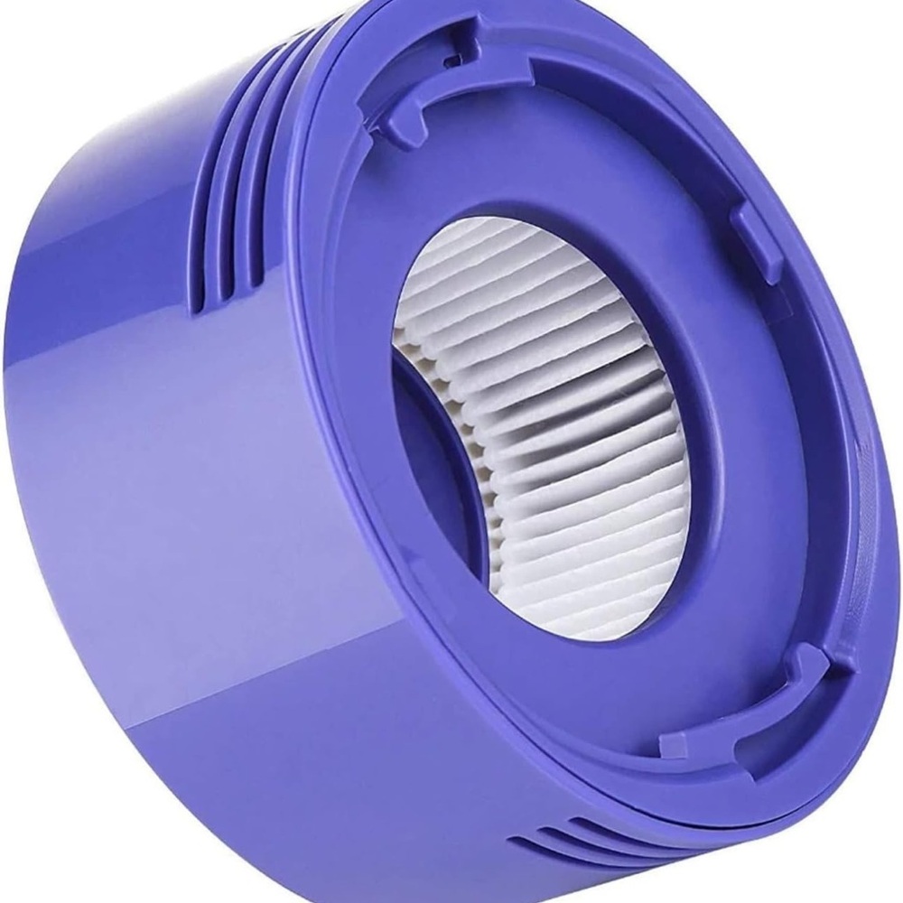 HEPA filter compatible for Dyson V7 and V8 replacement parts purplish/blue